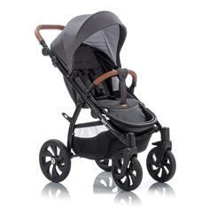 Прогулочная коляска Tutis Aero Dark Grey Графит