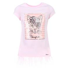 Футболка Choupette, цв. розовый, 110 р-р
