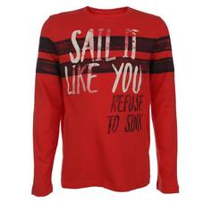 Футболка Losan, цв. красный, 128 р-р