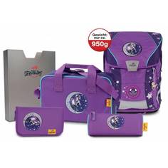 Ранец Ddd Ergoflex Vario Сказочный Единорог DerDieDas унисекс Фиолетовый 8407099