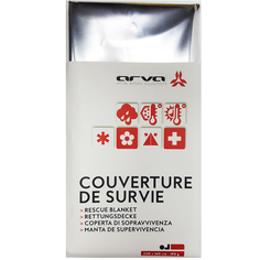 Одеяло Arva Rescue Blanket 190 г серебристый 190