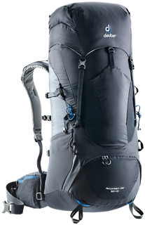 Рюкзак туристический Deuter Aircontact Lite 65 + 10 темно-серый 75л