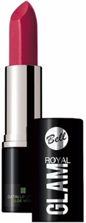 Помада BELL Royal Glam Satin Lipstick, тон 76 Красный