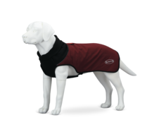 Попона для собак Scruffs Thermal, согревающая, унисекс, бордовая, длина спины 30 см