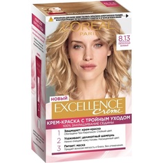 Крем-краска для волос LOreal Excellence стойкая тон 8.13 "Светло-русый бежевый"