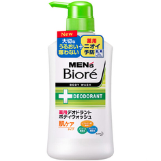Мыло для тела КAO "Mens Biore" с цветочным ароматом, с дезодорирующим эффектом 440 мл