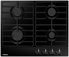 Встраиваемая варочная панель газовая Hansa BHGS65010 Black
