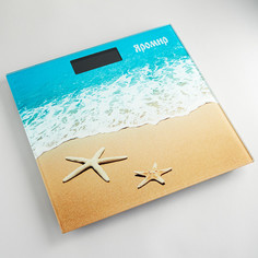 Весы напольные электронные Яромир ЯР-4204 " Песчаный пляж"