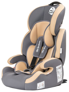 Автокресло Mr Sandman Voyager Isofix Серый/Бежевый