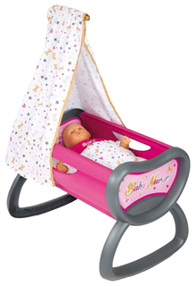 Колыбель для пупса baby nurse, 52x33x76 см, 1+3 Smoby
