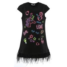 Платье Choupette, цв. черный, 152 р-р