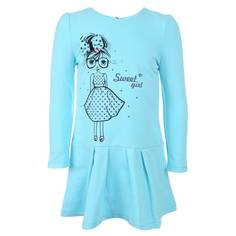 Платье Goldy, цв. бирюзовый, 116 р-р