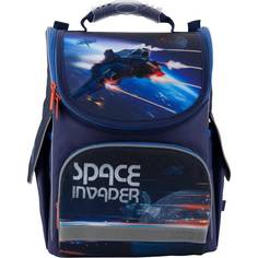 Рюкзак каркасный Education 501-10 Space trip Kite для мальчиков Синий K19-501S-10