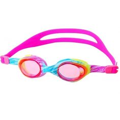 Очки для плавания Larsen S-KJ32 Dynamics Brush разноцветные