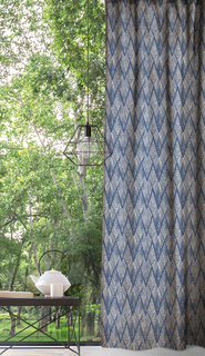 Комплект Штор, "Волшебная Ночь", Рогожка, Zigzag