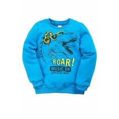 Толстовка Веселый малыш, цв. голубой, 104 р-р