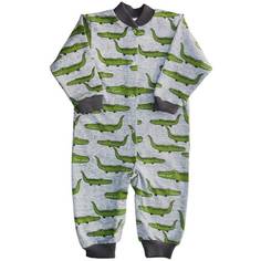 Комбинезон Веселый малыш, цв. серый, 80 р-р