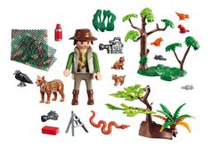 В поисках приключений: семья рысей с кинооператором Playmobil