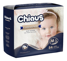 Подгузники одноразовые 6-11 кг, Cottony Soft Chiaus QК0984-M