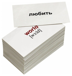 Набор обучающих карточек Вундеркинд с пеленок "Мини-Слова"