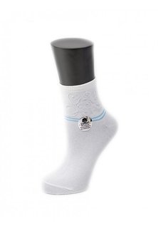Носки женские ALLA BUONE 025CD белые 35-37