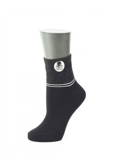 Носки женские ALLA BUONE 025CD черные 35-37