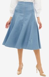 Юбка женская Fashion.Love.Story. 19PF6039LBLJN синяя 46 RU