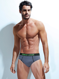 Трусы слип мужские Enrico Coveri синие XL