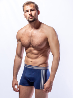 Трусы боксеры мужские Enrico Coveri синие XL