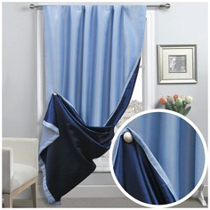 Штора Amore Mio RR Milan-07 2,0*2,7*1 Голубая