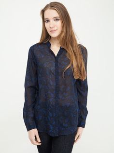 Рубашка женская Lee cooper DUCCY-5523 синяя L