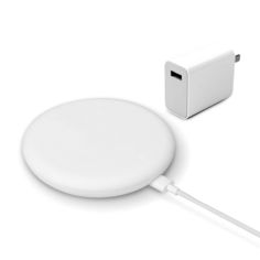 Беспроводное зарядное устройство Xiaomi Mi Wireless Charger 20W + USB Charger White