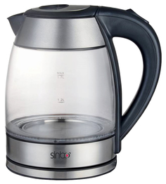 Чайник электрический Sinbo SK 7379 Black/Silver