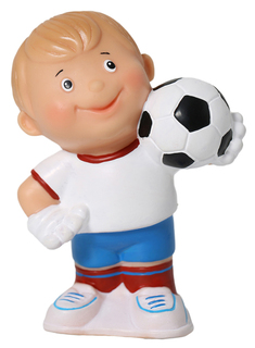 Резиновая игрушка "Футболист", 12 см Весна