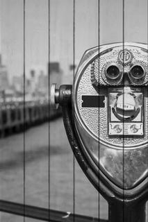 Картина на дереве Дом Корлеоне Бинокль Манхэттен 01-0433-120х180