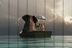 Картина на дереве Дом Корлеоне Дружба 01-0423-120х180