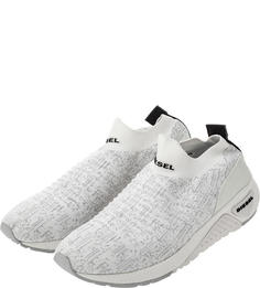 Кроссовки мужские DIESEL Y01881 P0338 H3357 белые/серые/черные 40