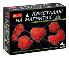 Набор для выращивания кристаллов Ranok Creative Кристаллы на магнитах красные