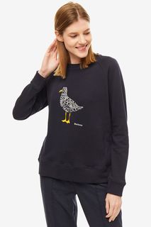 Свитшот женский Barbour синий