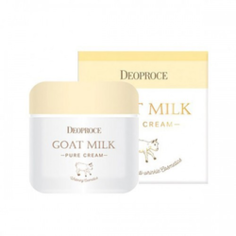 Крем для лица антивозрастной с экстрактом козьего молока DEOPROCE goat milk pure cream 50g