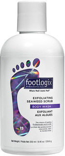 Скраб с морскими водорослями для ног FOOTLOGIX Exfoliating Seaweed Scrub, 250 мл