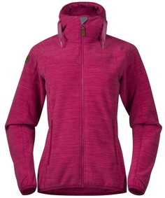 Куртка Bergans Hareid Fleece, bougainvillea melange, M INT