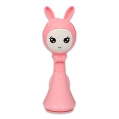 Интерактивная развивающая игрушка BertToys Зайчик няня розовая