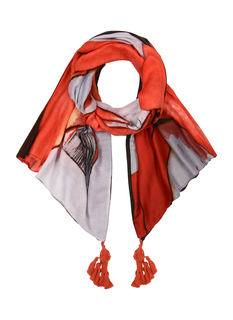 Палантин женский Mellizos S8-3H 545 оранжевый