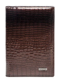 Обложка для паспорта женская Malgrado 54019-1-01411 Coffe коричневая