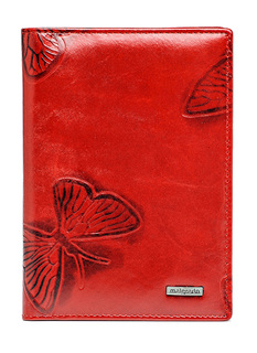 Обложка для паспорта женская Malgrado 54019-1-7003D красная