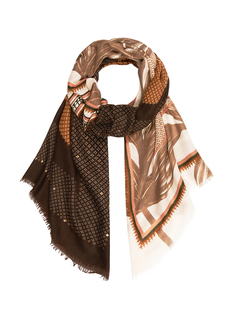Палантин женский Mellizos Ss8-5JY 497 коричневый