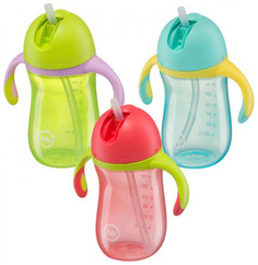 Поильник с трубочкой и ручками Happy Baby 2.0 Mint 260 мл