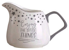 Молочник Dcasa Little Things 270092 Бежевый, серый