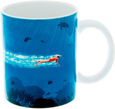 Керамическая кружка 3Dollara Бассейн. Пловцы. MUG0029